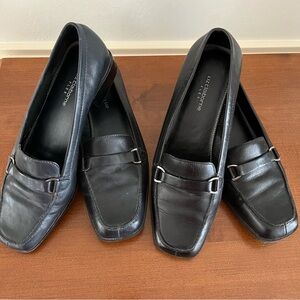 Liz Claiborne Flex Leather Loafer Bundle 8.5 Black Blue